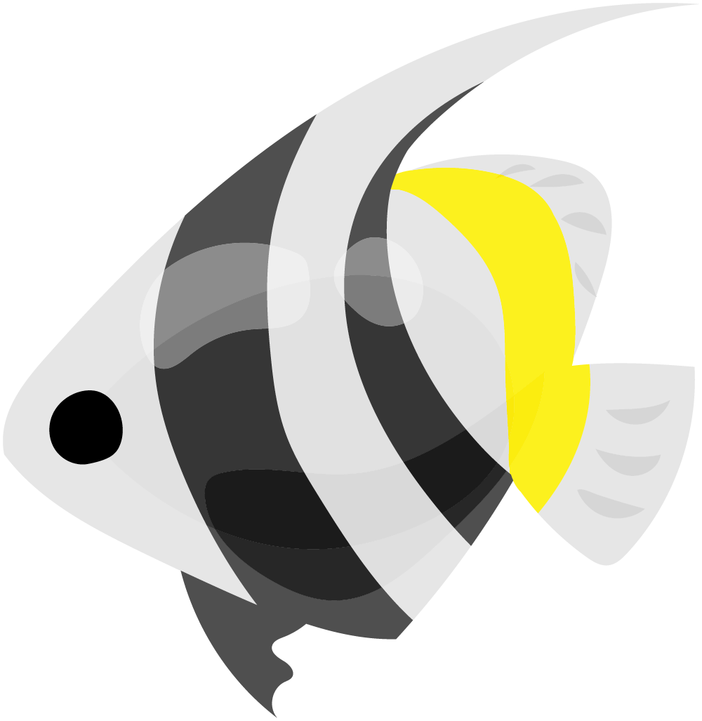 可愛い魚のフリーイラスト素材