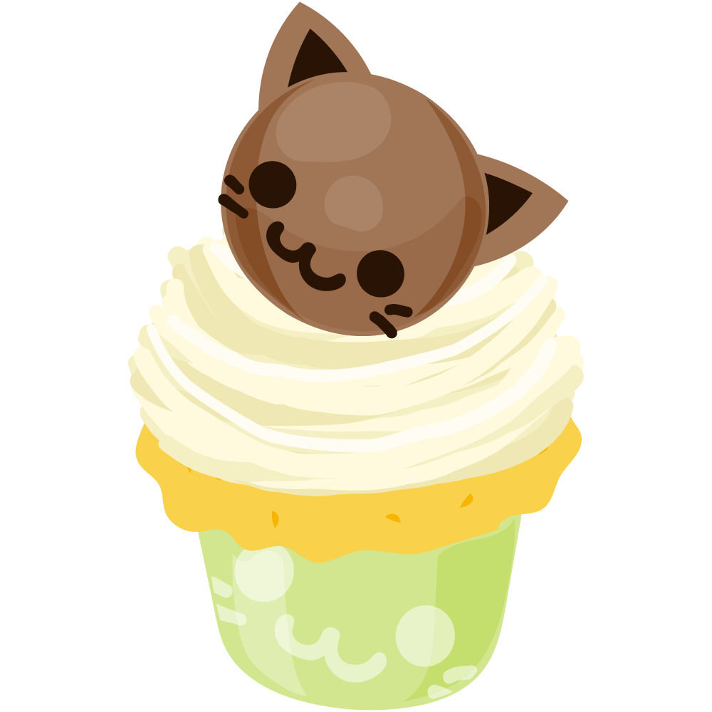 美味しそうなハロウィンスイーツのフリーイラスト素材　-モンブラン-