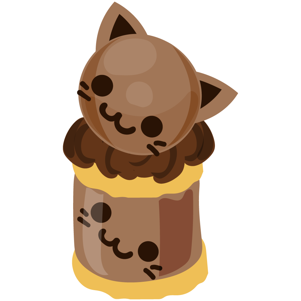 美味しそうなハロウィンスイーツのフリーイラスト素材　-レアチーズクッキーサンド-