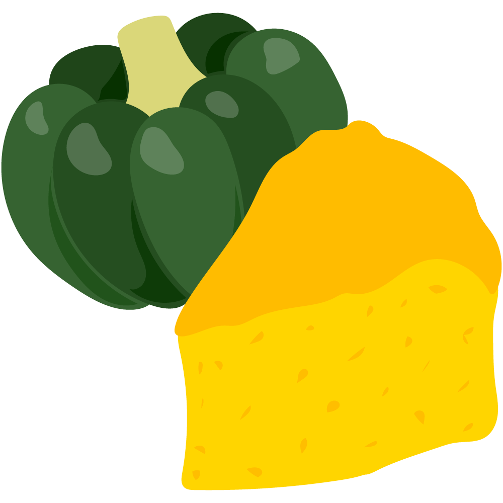 美味しそうなかぼちゃスイーツのフリーイラスト素材　-チーズケーキ-