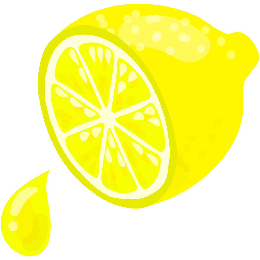 レモンのフリーイラスト素材