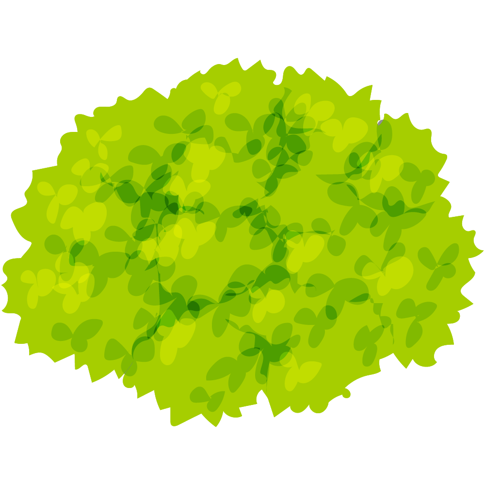 不思議な木のフリーイラスト素材