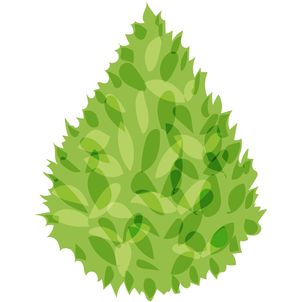 不思議な木のフリーイラスト素材