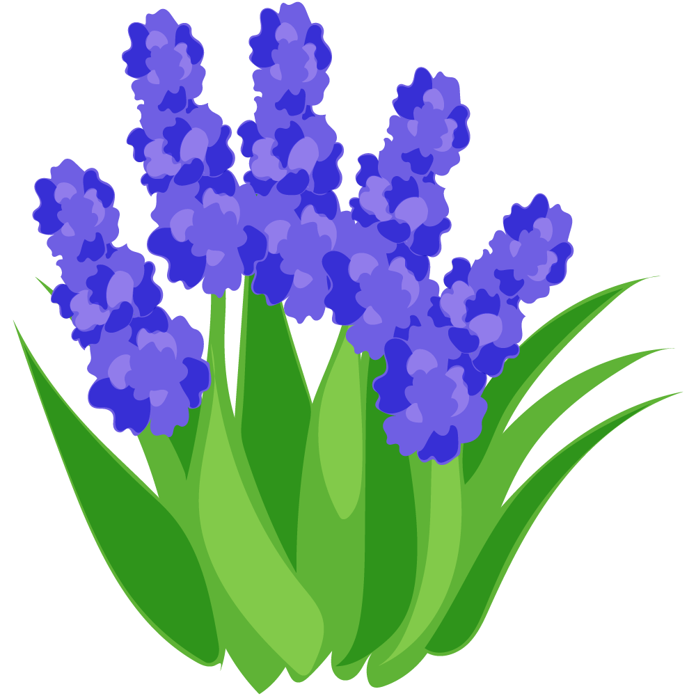 不思議な花のフリーイラスト素材