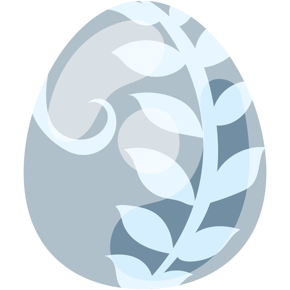 イースターエッグのフリーイラスト素材