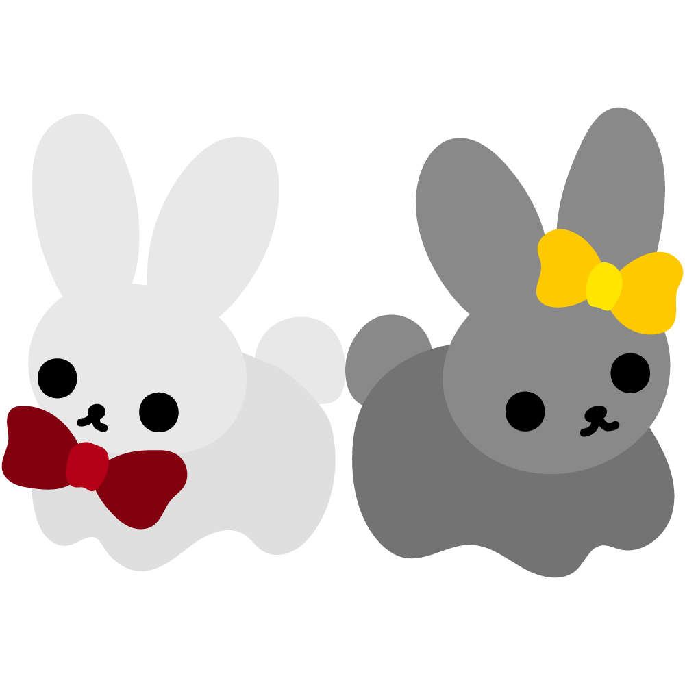うさぎのフリーイラスト素材